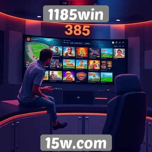 Experiência do usuário no site 1185win